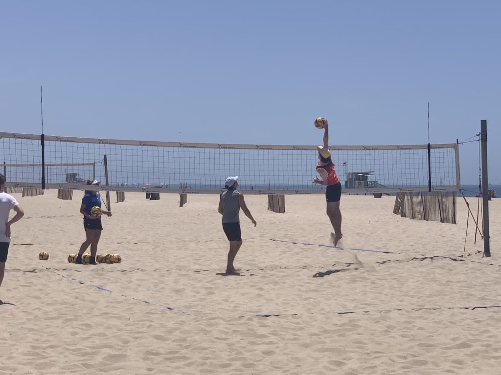 Volleyball is one of ten best beach activities